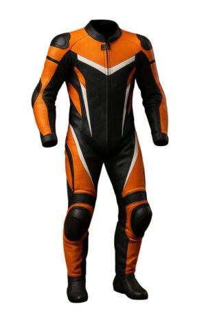 leather race suit