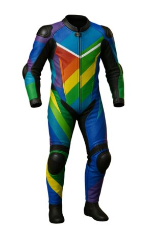 leather race suit