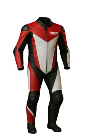one piece leather race suit