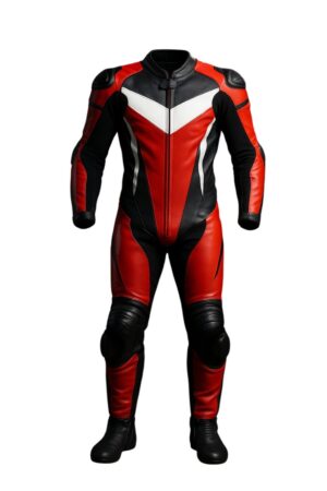 red thunder racing suit